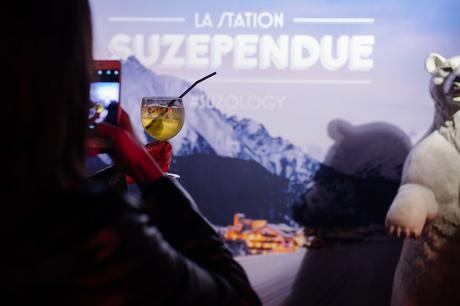 STATION SUZEPENDUE : un chalet d’hiver en plein Paris