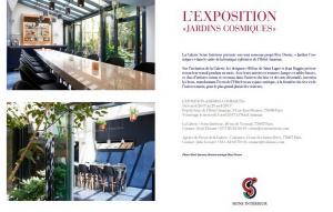 Exposition PRINTEMPS 2017 « Jardins Cosmiques » à partir du 5 Avril 2017