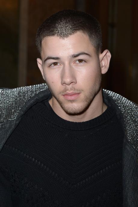 PARIS FASHION WEEK : Nick Jonas in Balmain