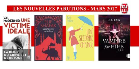 Les sorties J’ai Lu pour Mars 2017