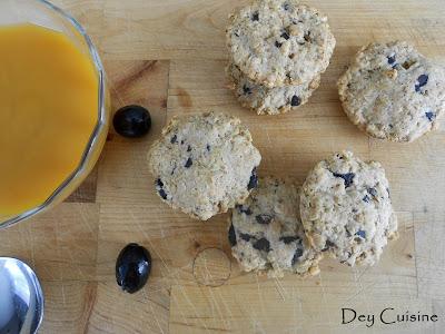 Cookies repas chèvre & flocons d'avoine Cookies repas chèvre & flocons d'avoine