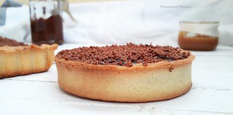 Tarte Chocolat Caramel Beurre salé dans Caramel tarte-choco-caramel