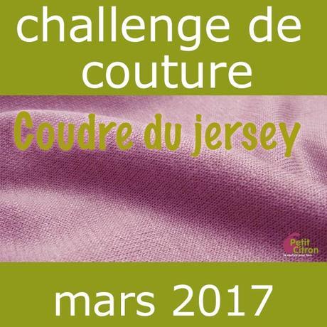 Participez au challenge du mois de mars : le jersey #challengecouturejersey
