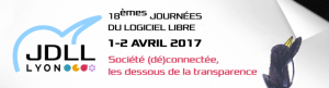 18° Journées du logiciel libre (JDLL) les 1 et 2 avril à Lyon
