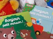 Bonjour petit ourson tracteur Nathalie Choux, nouveaux KIDIDOC animés pour bébés