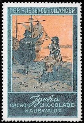 Wagnermania: les timbres-réclame de la la firme Hauswaldt