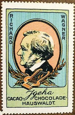 Wagnermania: les timbres-réclame de la la firme Hauswaldt