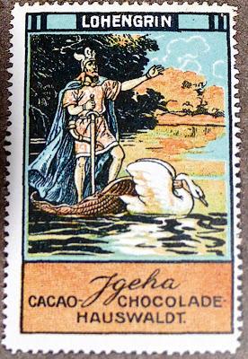 Wagnermania: les timbres-réclame de la la firme Hauswaldt