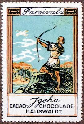 Wagnermania: les timbres-réclame de la la firme Hauswaldt