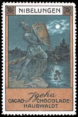 Wagnermania: les timbres-réclame de la la firme Hauswaldt