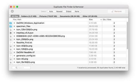 Duplicate File Finder & Remover chasse les doublons sur Mac