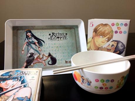 Des bols, des baguettes et des plateaux en cadeau chez Ki-oon !