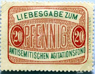 Les étiquettes antisémites et racistes de 1880 à nos jours, une exposition du Centre de documentation sur le national-socialisme de Munich