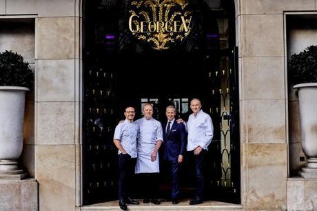 Le Four Seasons Hotel George V, Paris, premier Hôtel en Europe à proposer 3 restaurants étoilés au Guide Michelin
