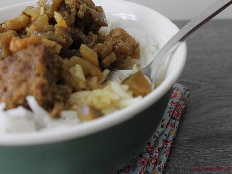 Riz à la viande hachée