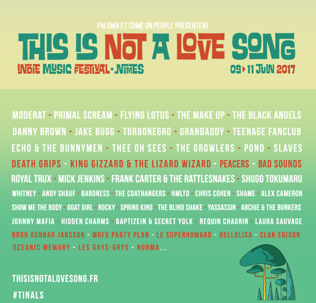 La programmation de This Is Not A Love Song Festival nous fait (déjà) rêver!