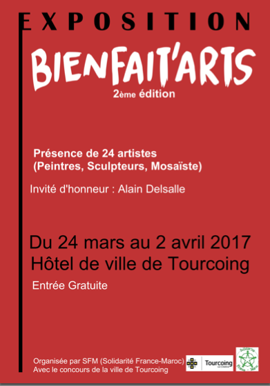2ème édition de l’exposition Bienfait ‘Arts à Tourcoing