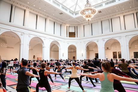 Yoga au Brooklyn Museum, NY