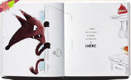 Colère de loup de Louison Nielman et Nathalie Janer - Gautier-Languereau