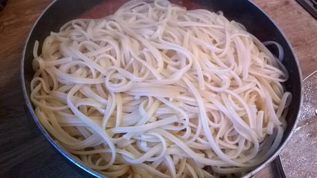 Linguine alla puttanesca Linguine alla puttanesca