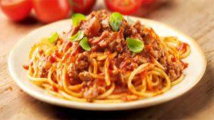 spaghetti bolognaise cookeo