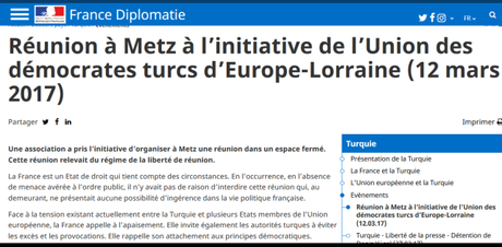 #Metz : Hollande et Cazeneuve complices du dictateur #Erdogan