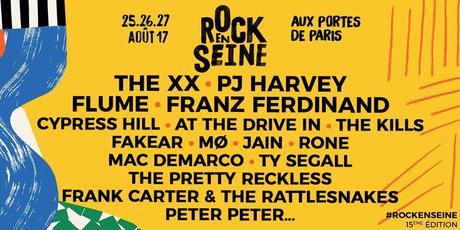 ROCK EN SEINE - Les 25, 26 et 27 Août 2017 - Domaine National de Saint-Cloud