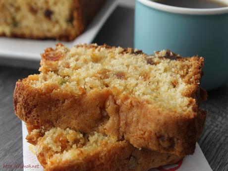 Cake fruits confits