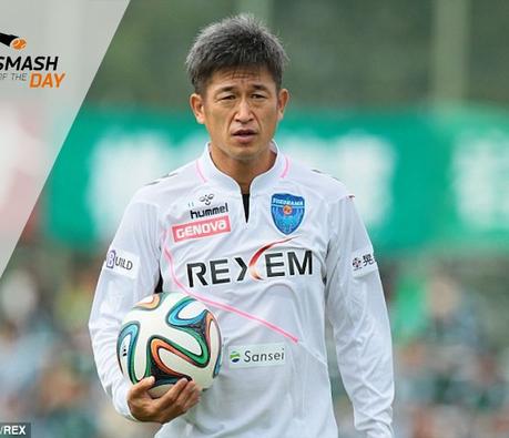 Ce footballeur japonais est toujours professionnel à plus de 50 ans, un record !