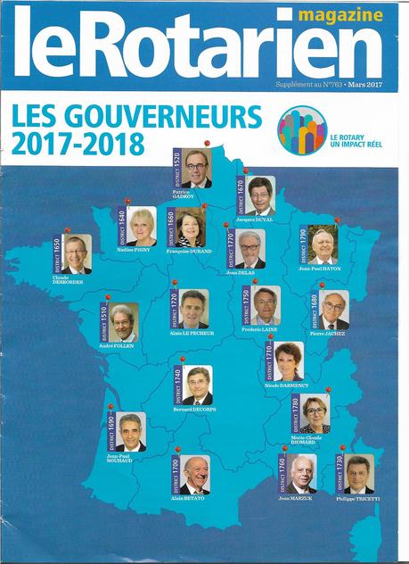 Le Rotary francophone : les 29 Gouverneurs de District