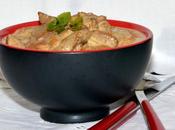 Poulet Chicorée façon indienne.