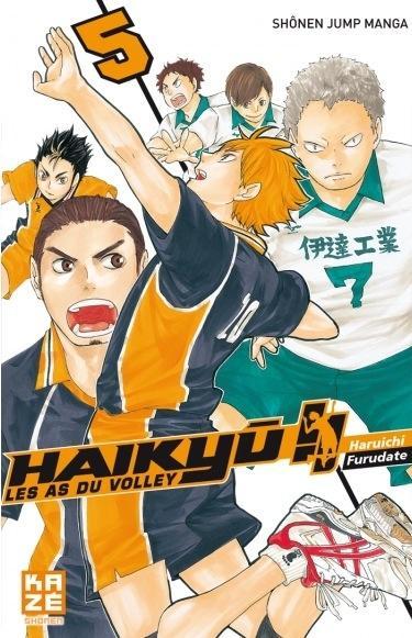 Couverture Haikyû !! : Les as du volley ball, tome 05