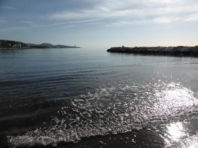 Malaga au bord de l'eau...