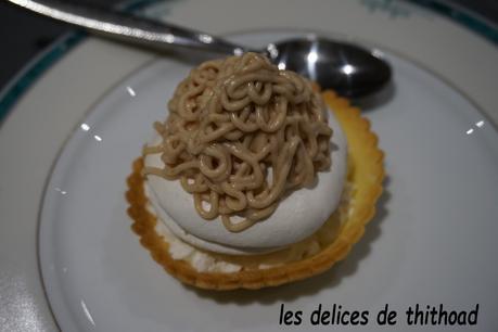 tartelettes Mont-Blanc tartelettes Mont-Blanc