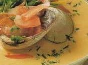 Velouté palourdes safran, sauce rouille