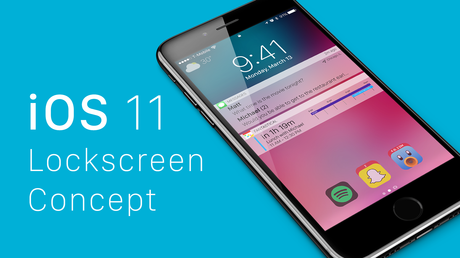 [Photos] Concept iOS 11 Lockscreen