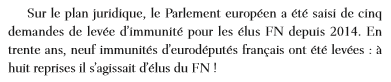 Escroquerie en bande organisée des mafieux du #FN au Parlement Européen  #facecacheeduFN,  2.