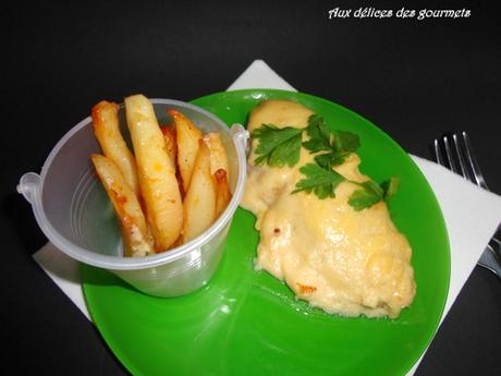 POULET GRATINÉ AU FROMAGE
