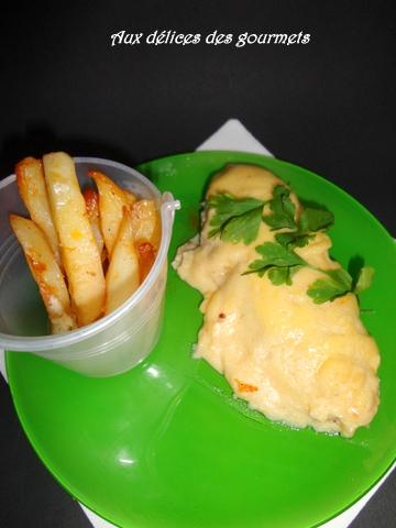 POULET GRATINÉ AU FROMAGE