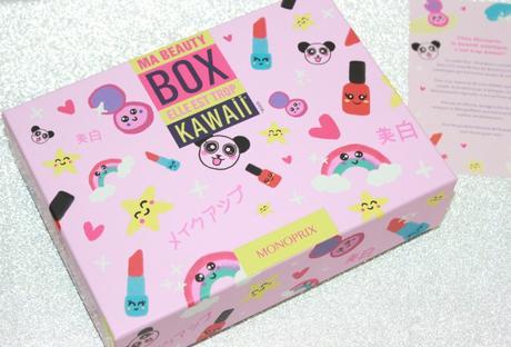 Les nouveautés monoprix à travers une box beauté 100% Kawaii !