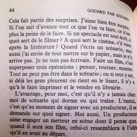 Godard et son approche du scénario