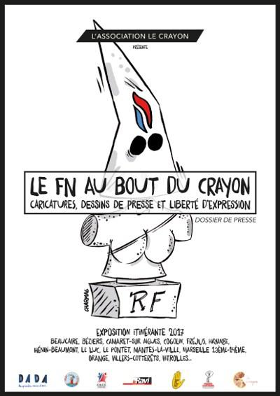 « Le #FN au bout du crayon : caricatures, dessins de presse et liberté d’expression » :  une expo à voir près de chez vous ! #antifa