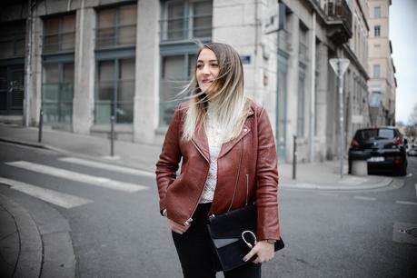 Burgundy Leather