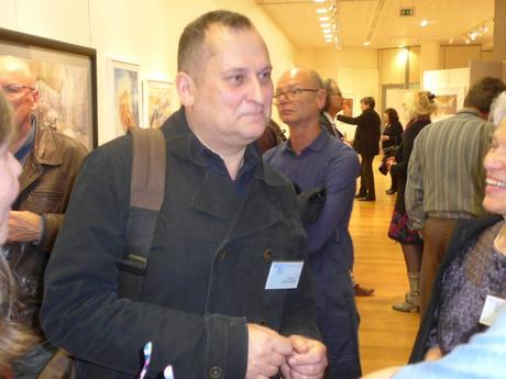 Vernissage de la 17ème exposition de la Société française de l’aquarelle à Charenton le Pont