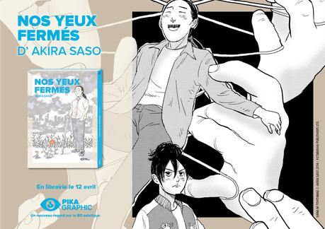 Le manga Nos Yeux Fermés annoncé dans le collection Pika Graphic