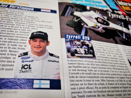Grand Prix Magasine - Tyrrell - Jos Verstappen - 1997 - Formule 1