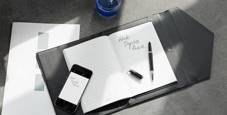 Montblanc Augmented Paper, le stylo connecté à votre iPhone