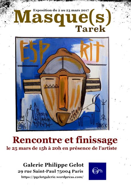 Finissage exposition Masque(s) de Tarek