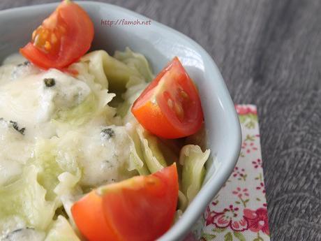 Gratinée de ravioles au gorgonzola