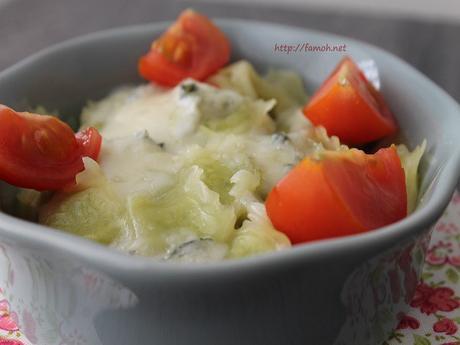 Gratinée de ravioles au gorgonzola